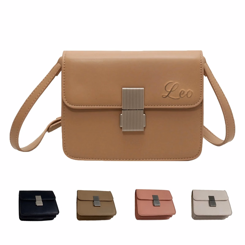 Commuter textured shoulder bag Premium style all-in-one cros