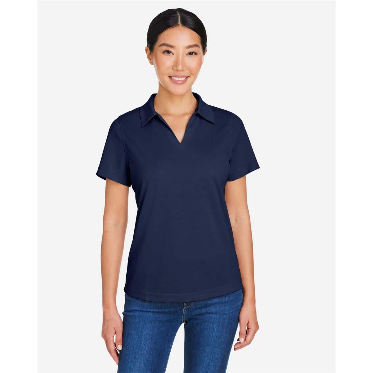 Women's Market Snag Protect Mesh Polo - CE104W 1