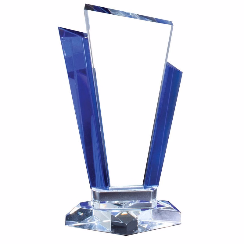 Blue Sided Marquis Crystal