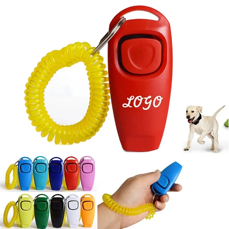 Pet Dog Training Clicker Portable With Wrist Strap 1