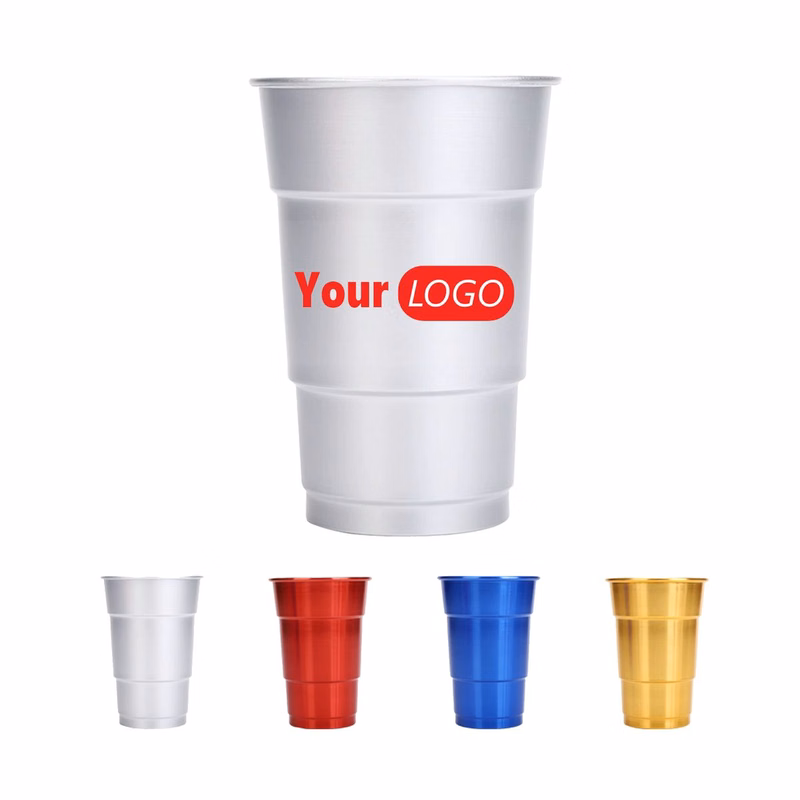 MOQ 100 Pcs Aluminum Cold Cup