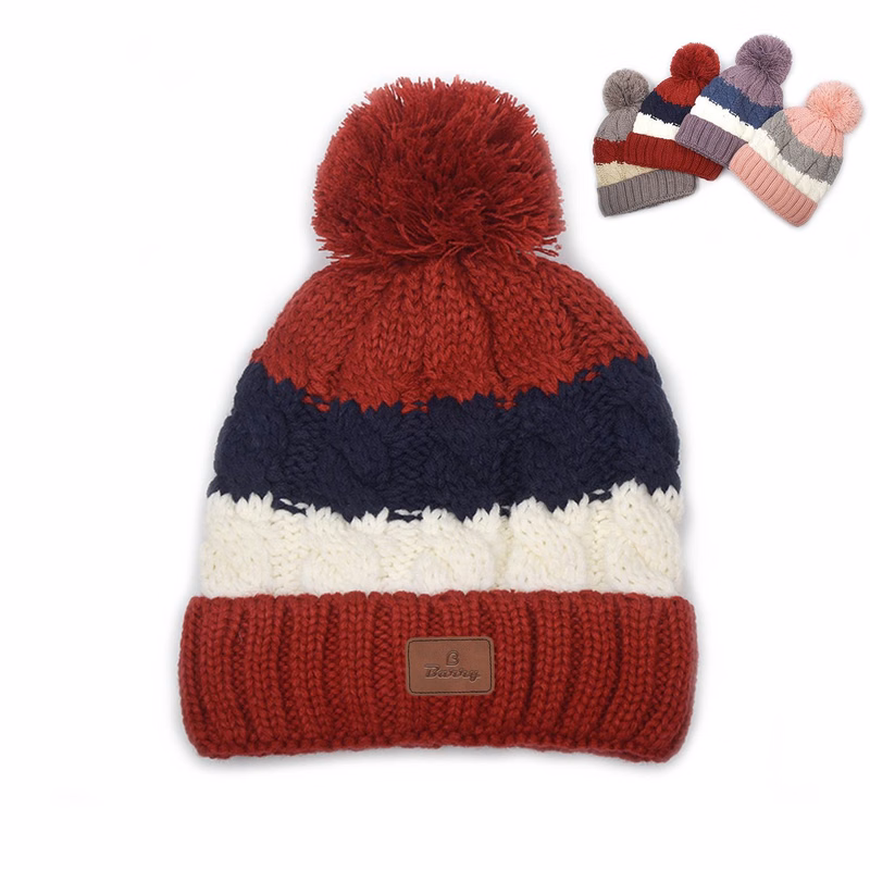 Winter Plush Double Layer Beanies