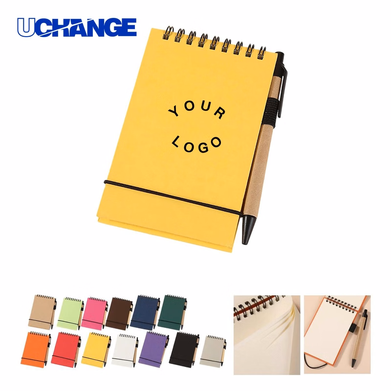 Journal Notebook with Pen Loop and Closure Band