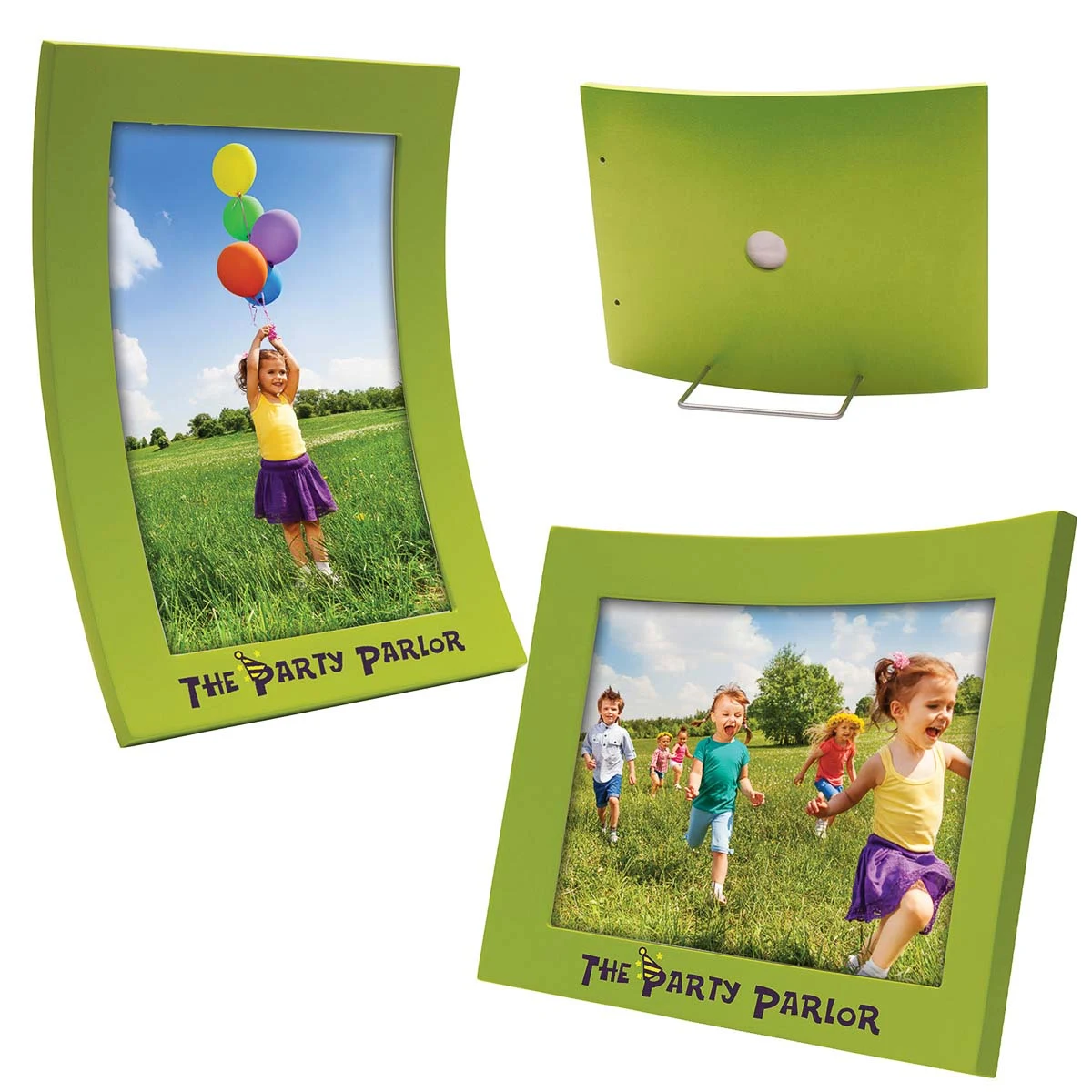 4 x 6 Curved Wood Color Pop Frame 1