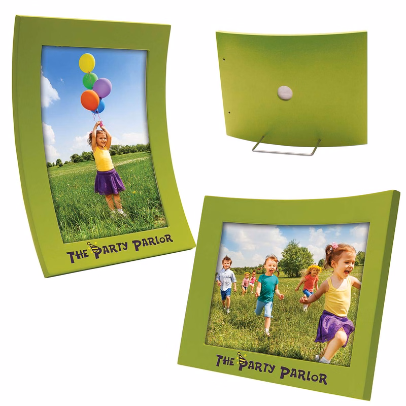 4 x 6 Curved Wood Color Pop Frame