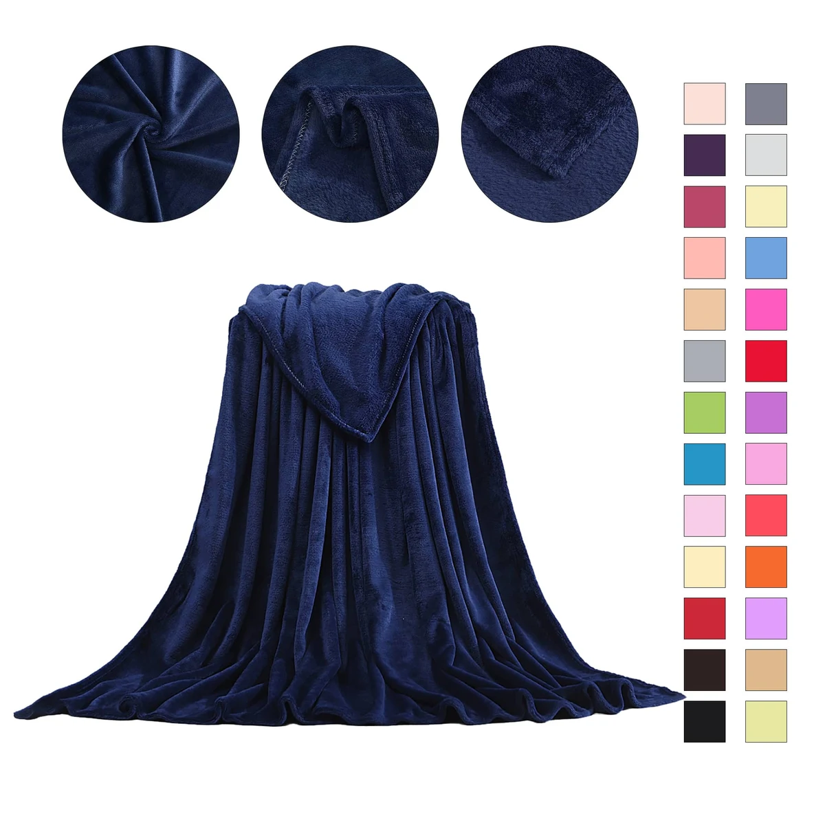 Versatile Polyester Blanket Mul Sizes Avail 1
