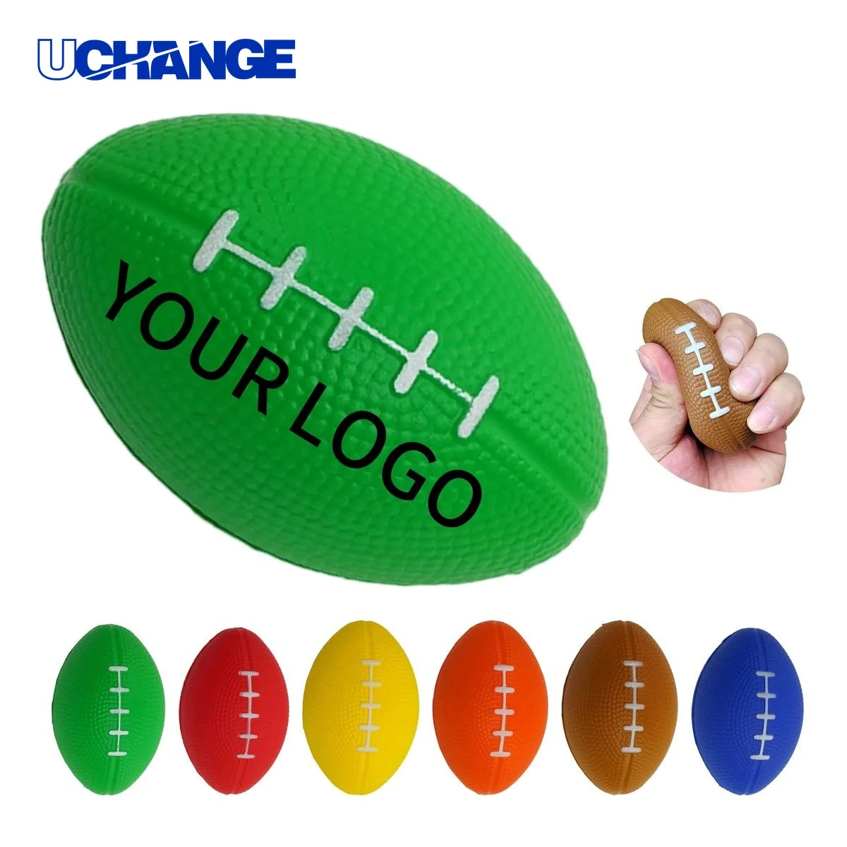 Rugby Stress Ball Squeeze Toy 1