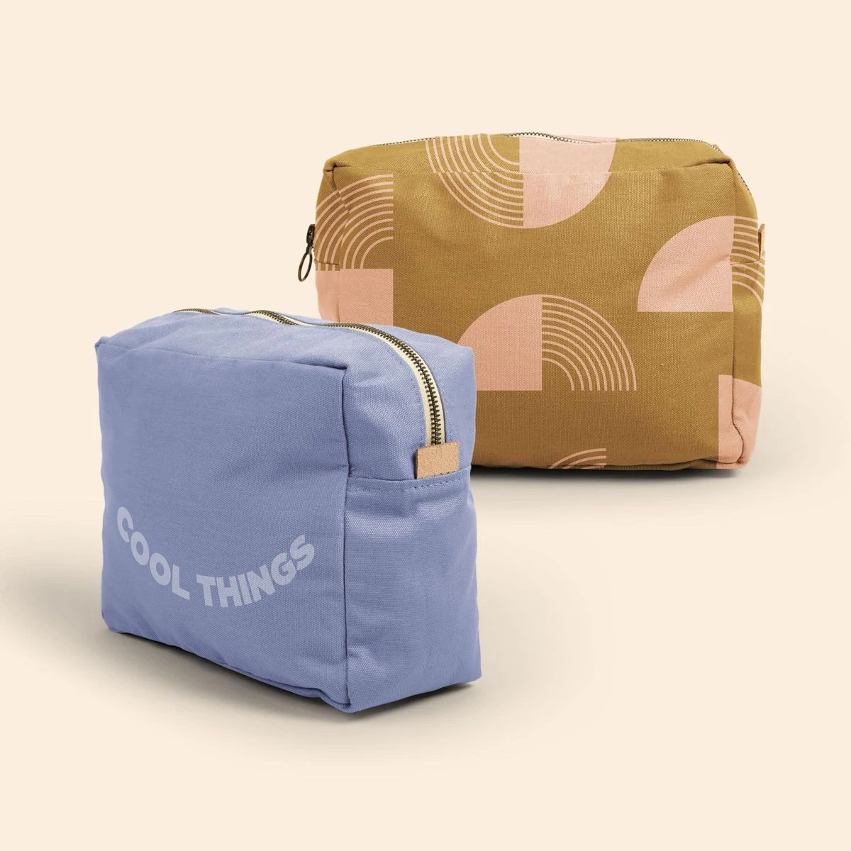 BUSIER BEE - COLORED CANVAS WITH LEATHER TAB 1