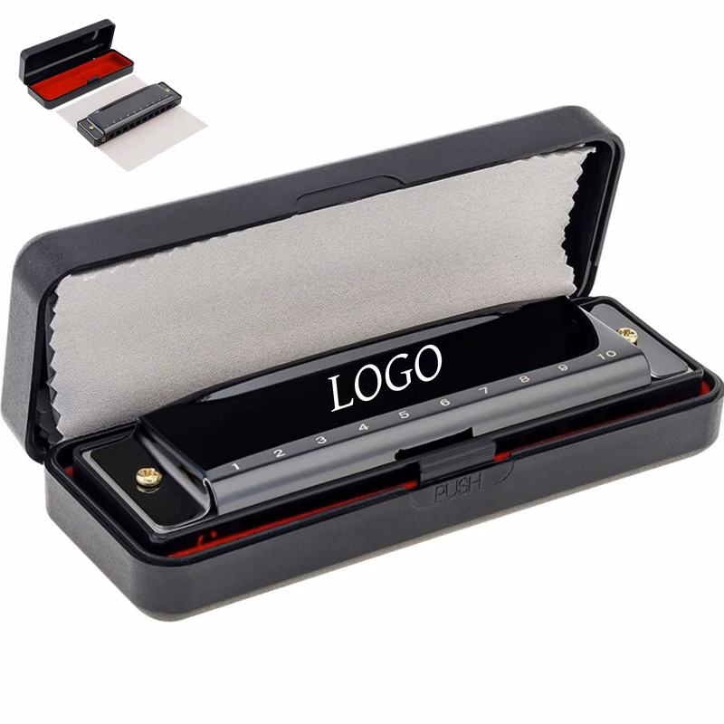10 Holes 20 Tunes Mouth Organ Blues Deluxe Harmonica Gift