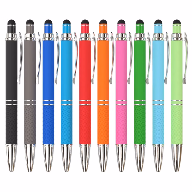 Serene Two Lines Metal Ball Pen
