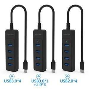 4 in 1 USB Splitter Slim 3.0 HUB USB 1