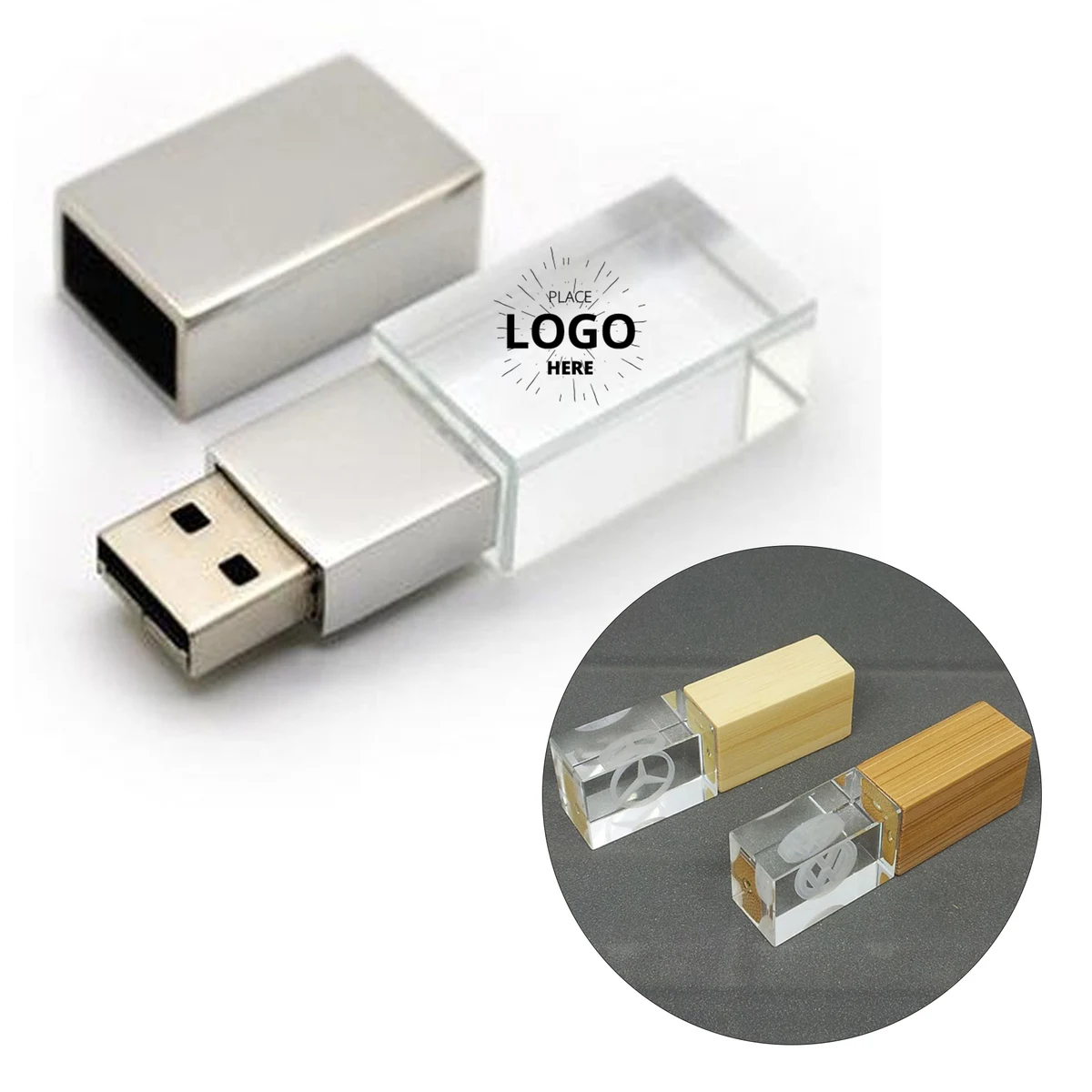 Rectangular USB Flash Drive 1
