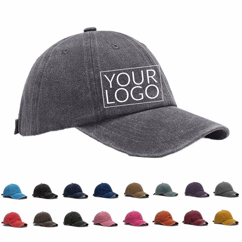 Vintage Baseball Cap Washed Distressed