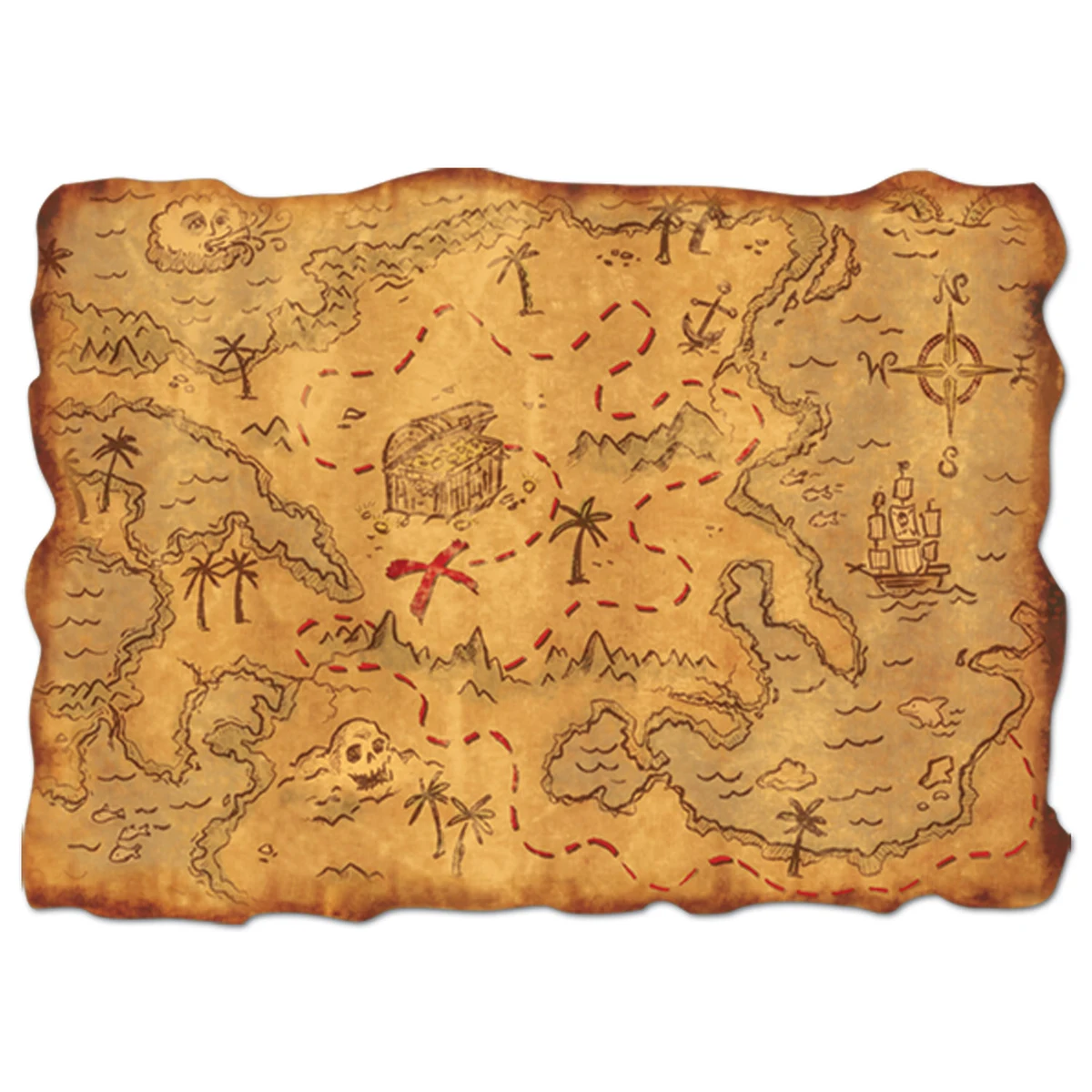 Plastic Treasure Map 1