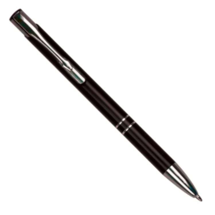 Laser Engraved Black Ball Point Pen 1