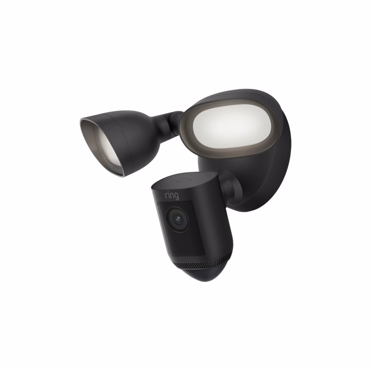 Ring Floodlight Cam Pro Wired - Black