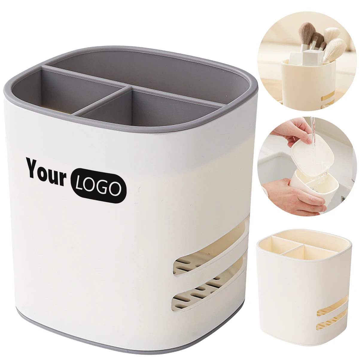 Plastic Multi Functional Storage Tube 1