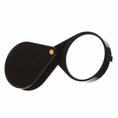 FOLDING POCKET MAGNIFIER 10X