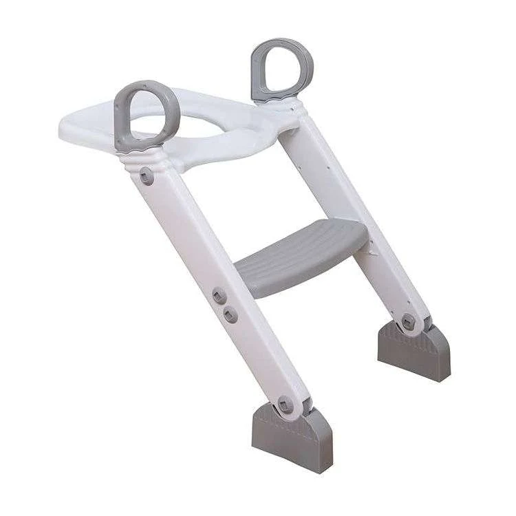 Potty Training Toilet Stools - Gray & White 2-Level Adjustable 1