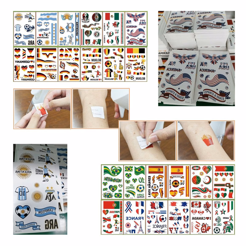 Theme Waterproof Tattoo Sticker