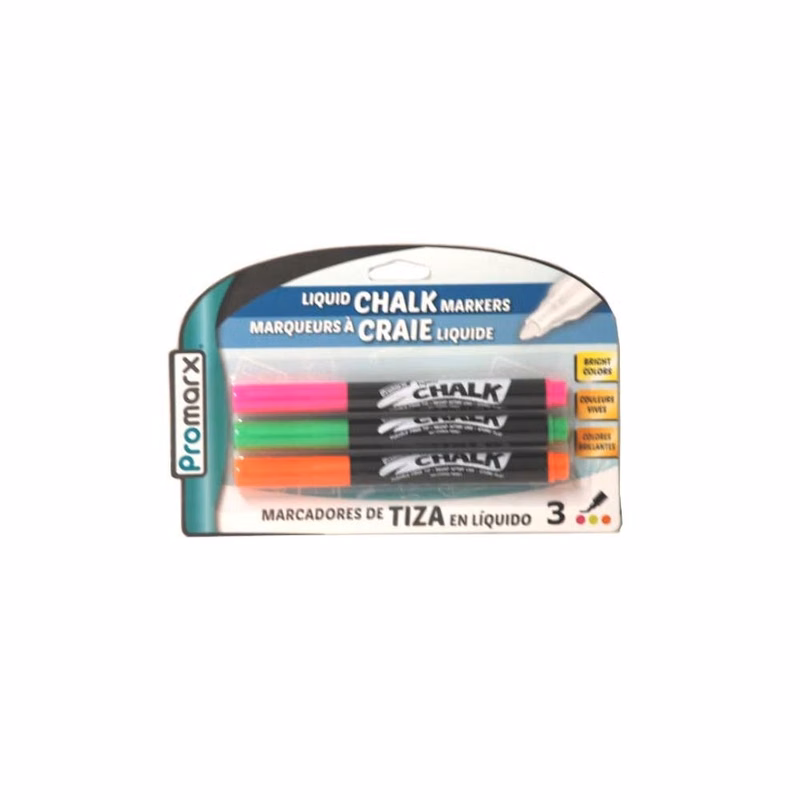 Liquid Chalk Marker - Assorted 3 Pack