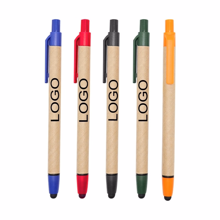 Recycled Stylus Click Pen