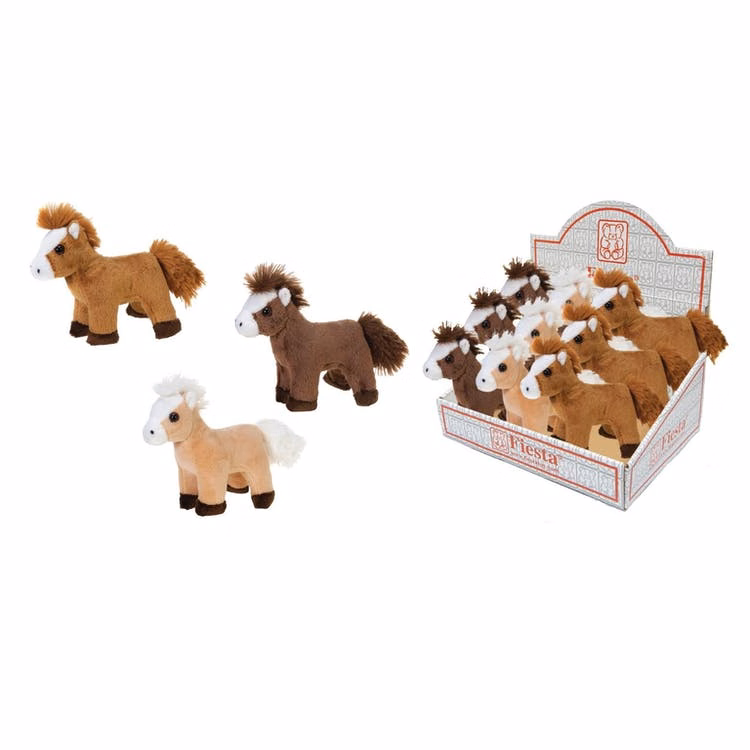 Small Horse Plush Toys - 5" Assorted