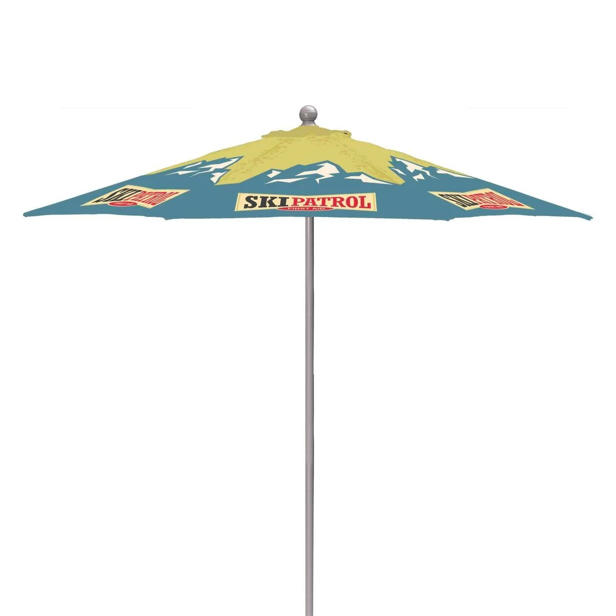 9' Deluxe Market Umbrella Single-Sided Dye Sub Kit 1