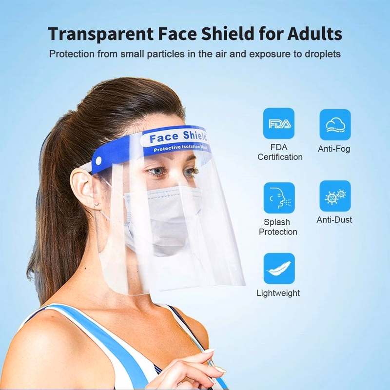 Transparent Face Cover Rush Service