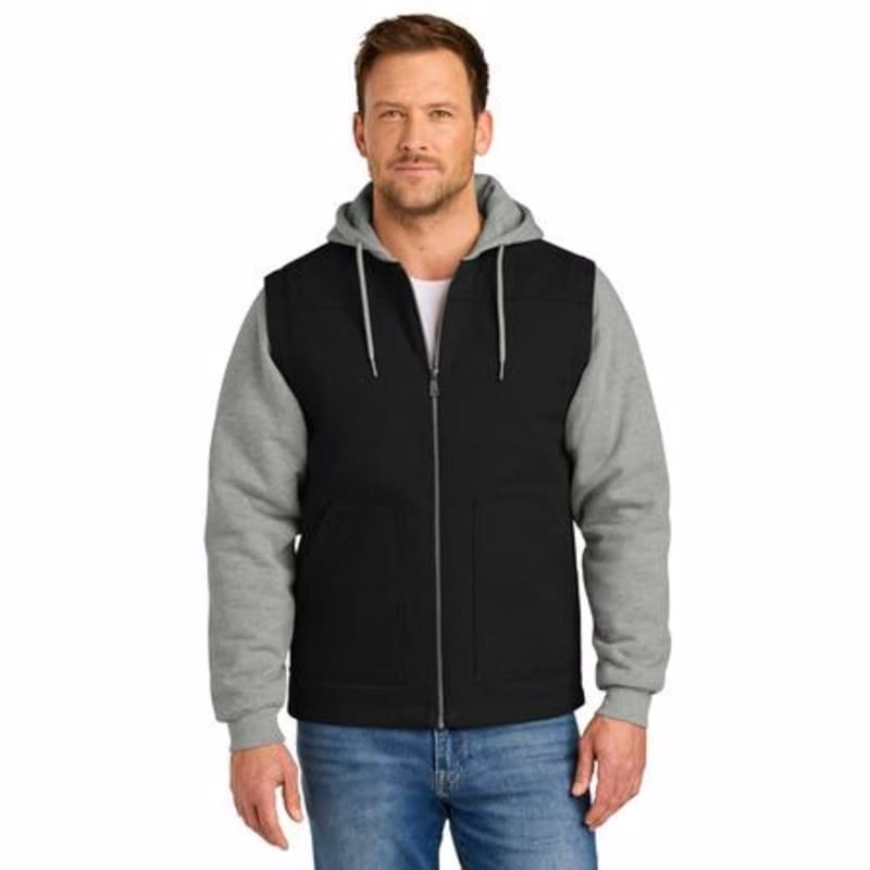 CornerStone Duck Fleece Full-Zip Hooded Jacket