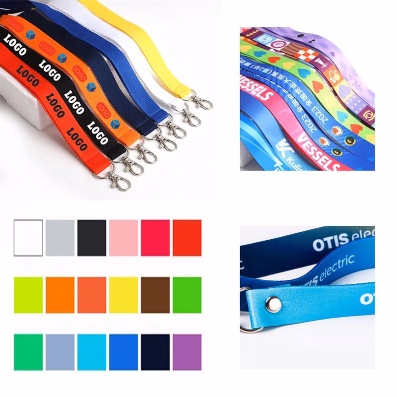 Durable Full Color Polyester Neck Lanyard
