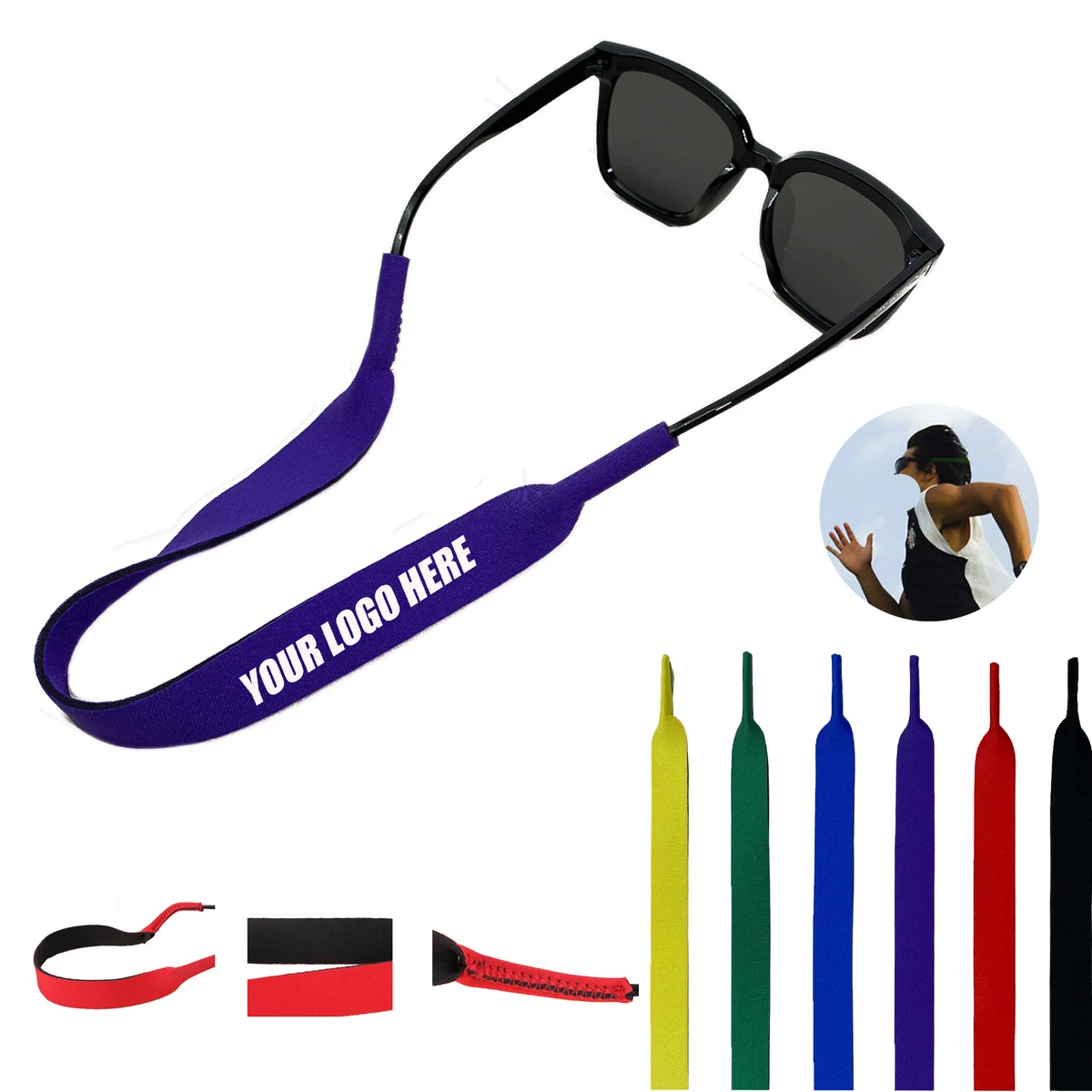 Non slip Outdoor Sports Diving Glasses Strap Buoyancy Rope 1