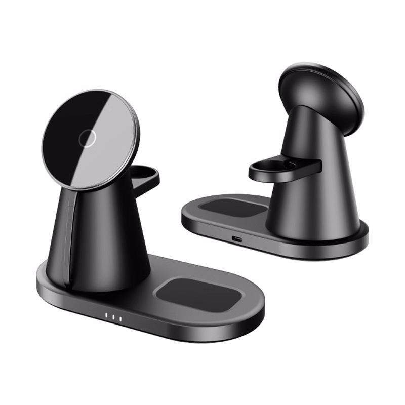 15w Magnetic 3 in 1  Qi Wireless Charger