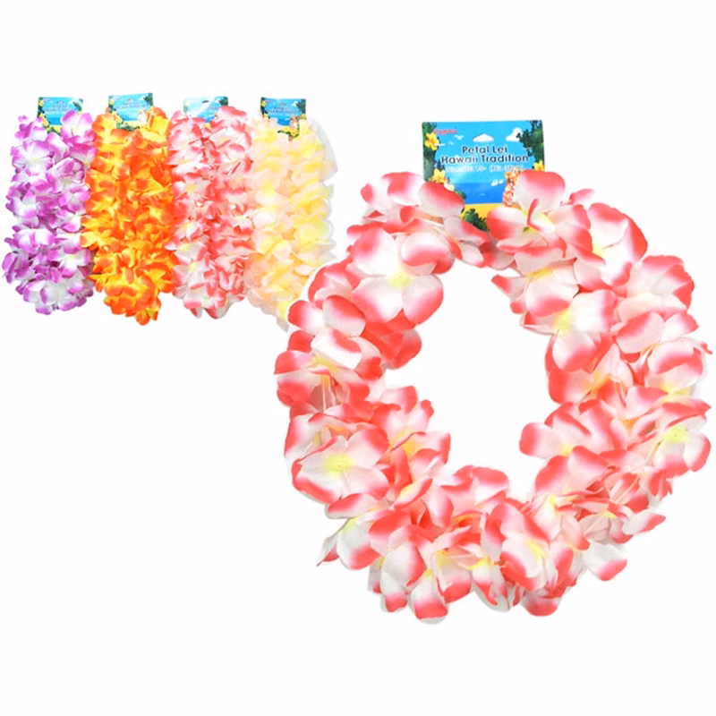 Hawaiian Party Leis - 15" Polyester