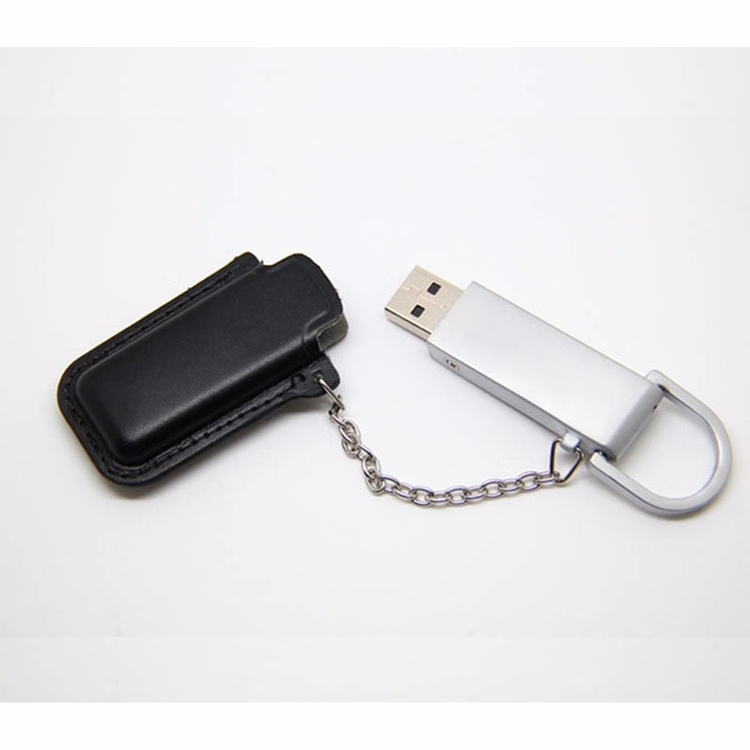 Leather Keyring USB Flash Drive