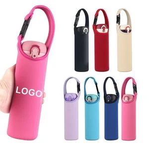 Durable Water Bottle Cover, custom koozie with logo imprint 1