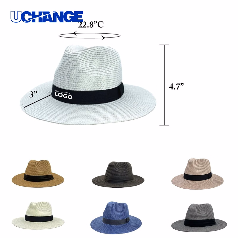 Hawaiian Straw Beach Sun Hat