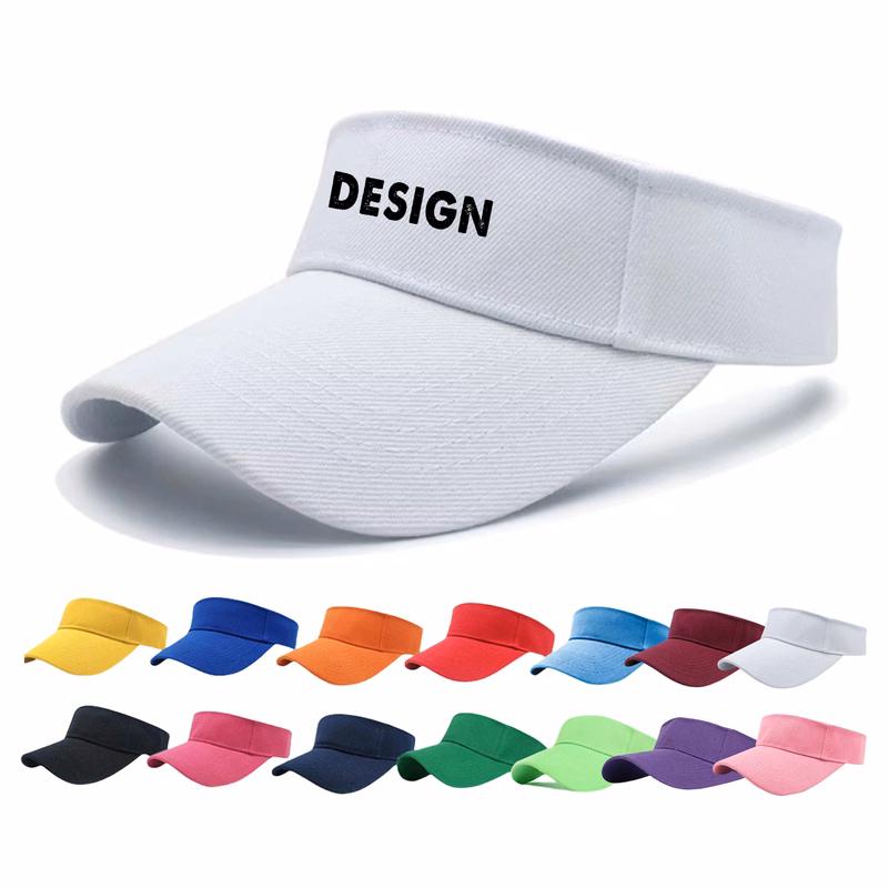 Custom Adjustable Sun Visor Hat