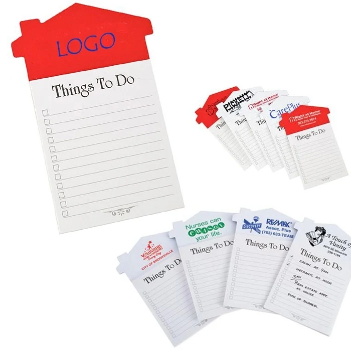 Custom House Shaped Magnet with Notepad 1