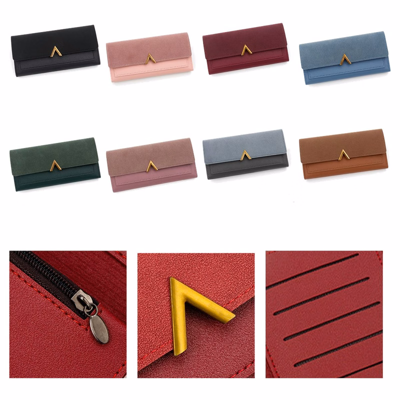 Multi-Card Women's Wallet with Coin Storage