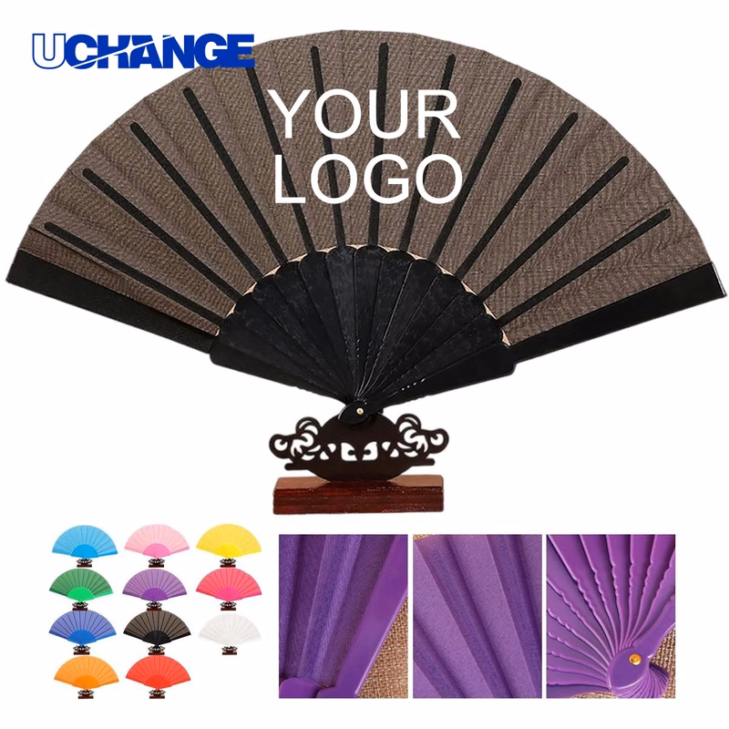 Plastic Folding Handheld Fan for Events