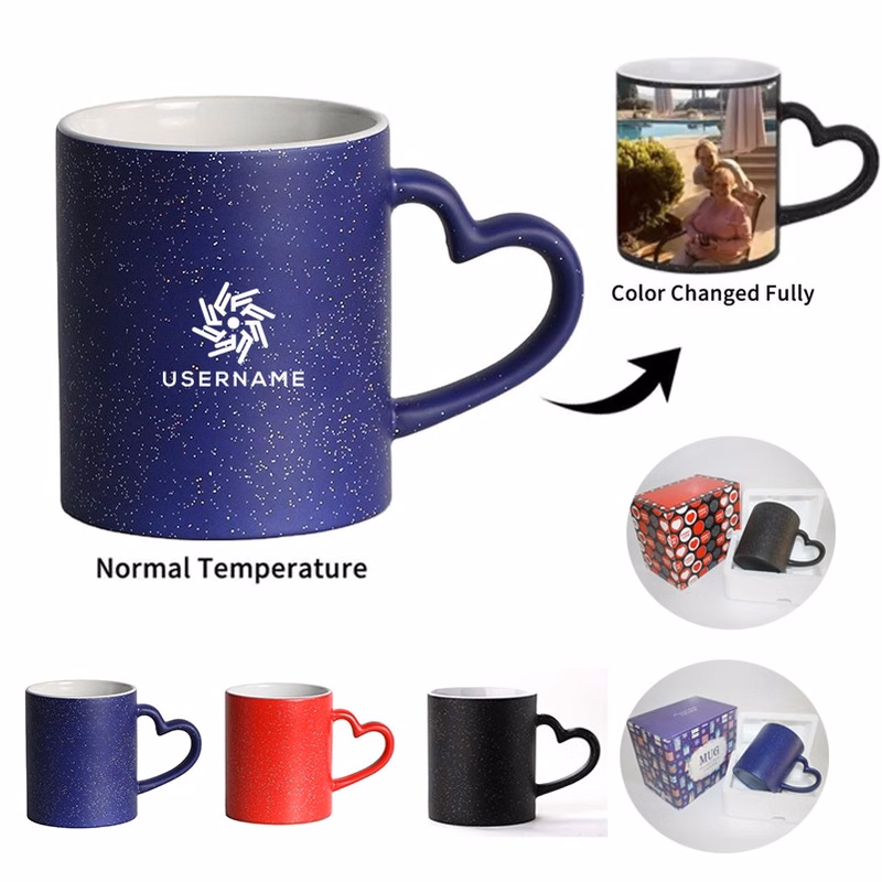 Heat Sensitive Starry Sky Color Changing Ceramic Coffee Mug