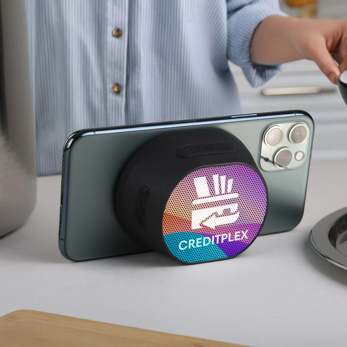 Audio Anchor Speaker & Phone Stand 1