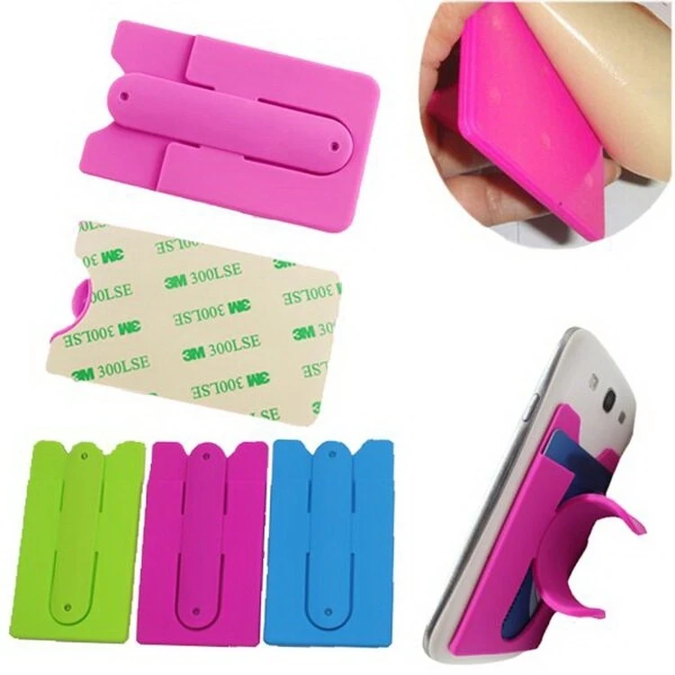 Silicone Wallet & Kickstand 1