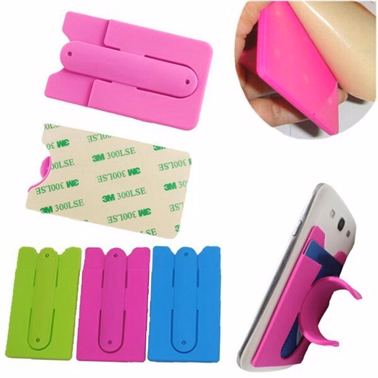 Silicone Wallet & Kickstand