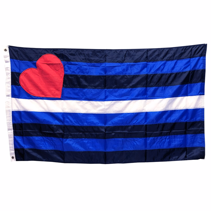 Leather Pride Deluxe Flag