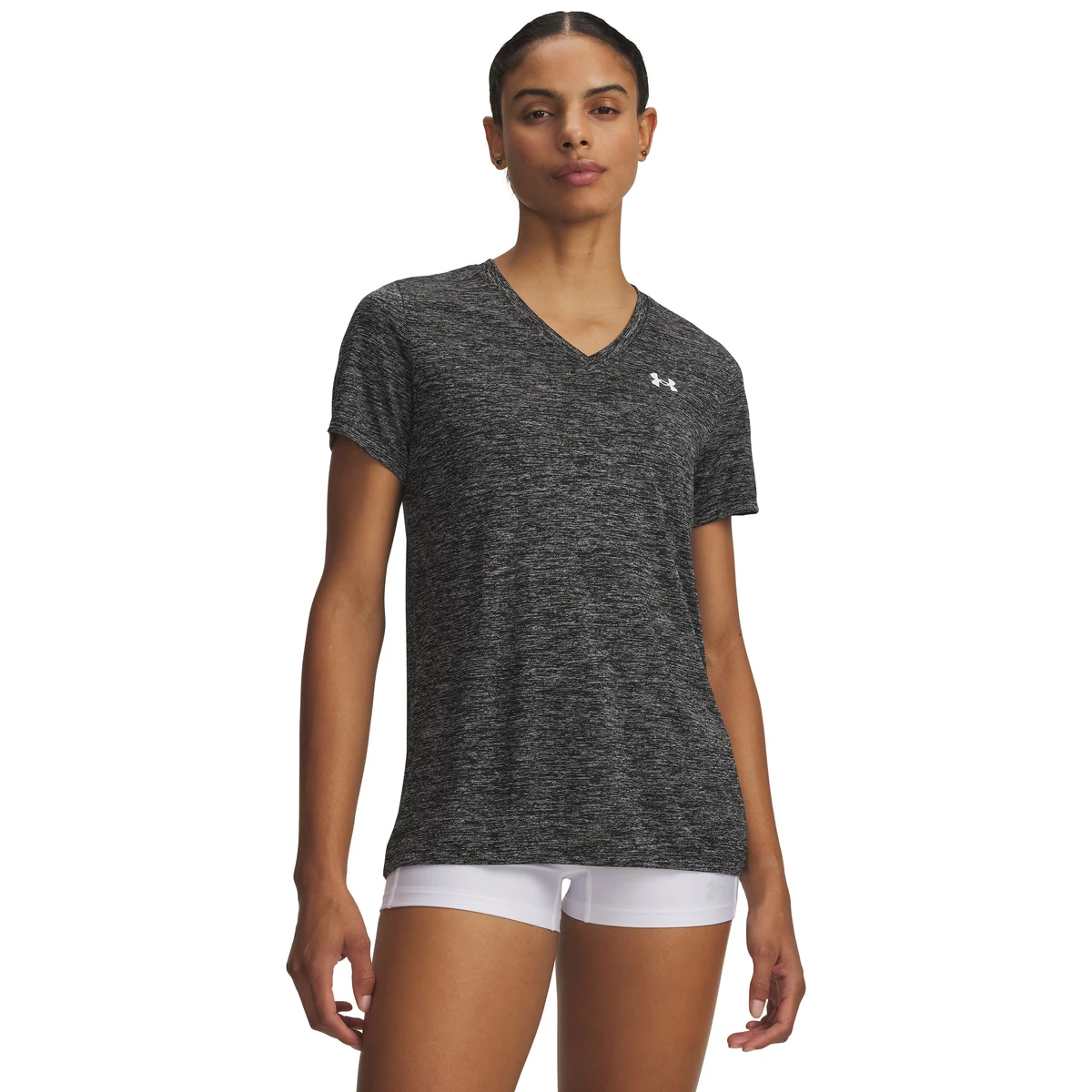 UA Tech Twist Women's V-Neck Short Sleeve 1