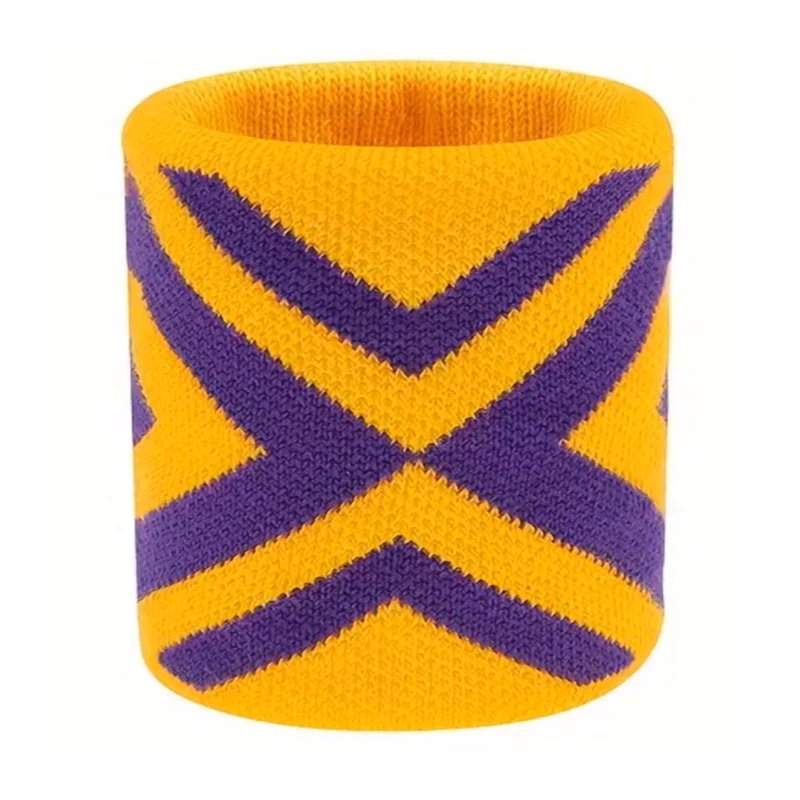 Jacquard Weave Plain Stitch Sports Wristband