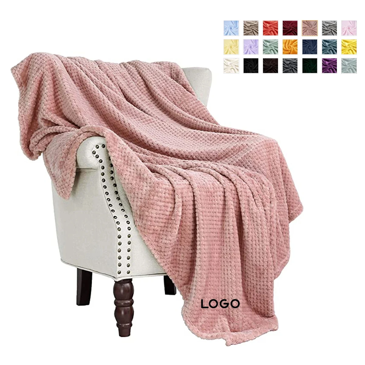 Flannel Throw Blanket 1