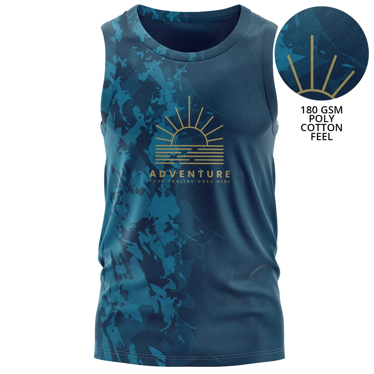 Youth 180GSM Cotton Feel Jersey Knit Soft Tank Tops 1